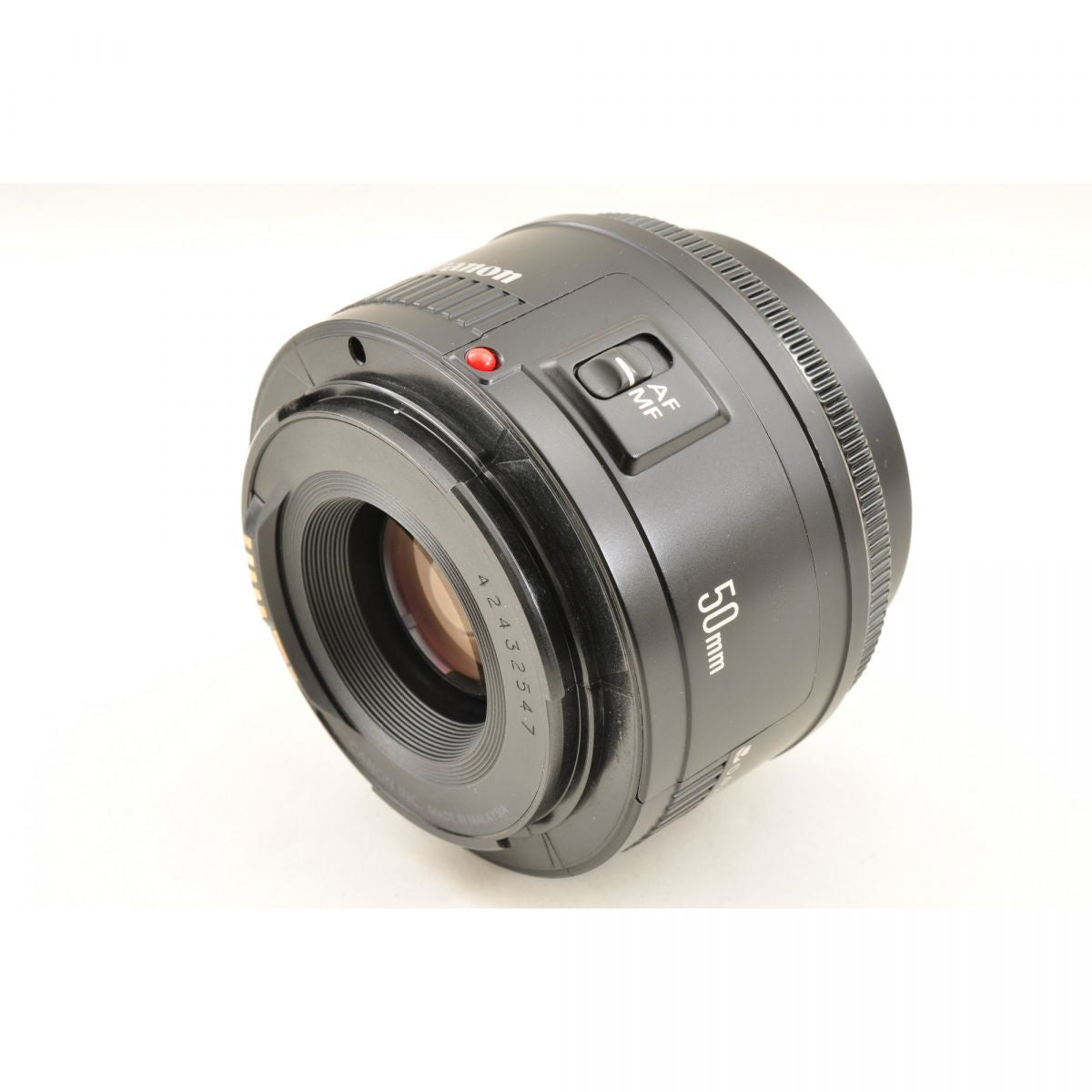 【中古】Canon EF 50mm f/1.8 II 単焦点 カメラレンズ 交換レンズ キヤノン S/N:42432547