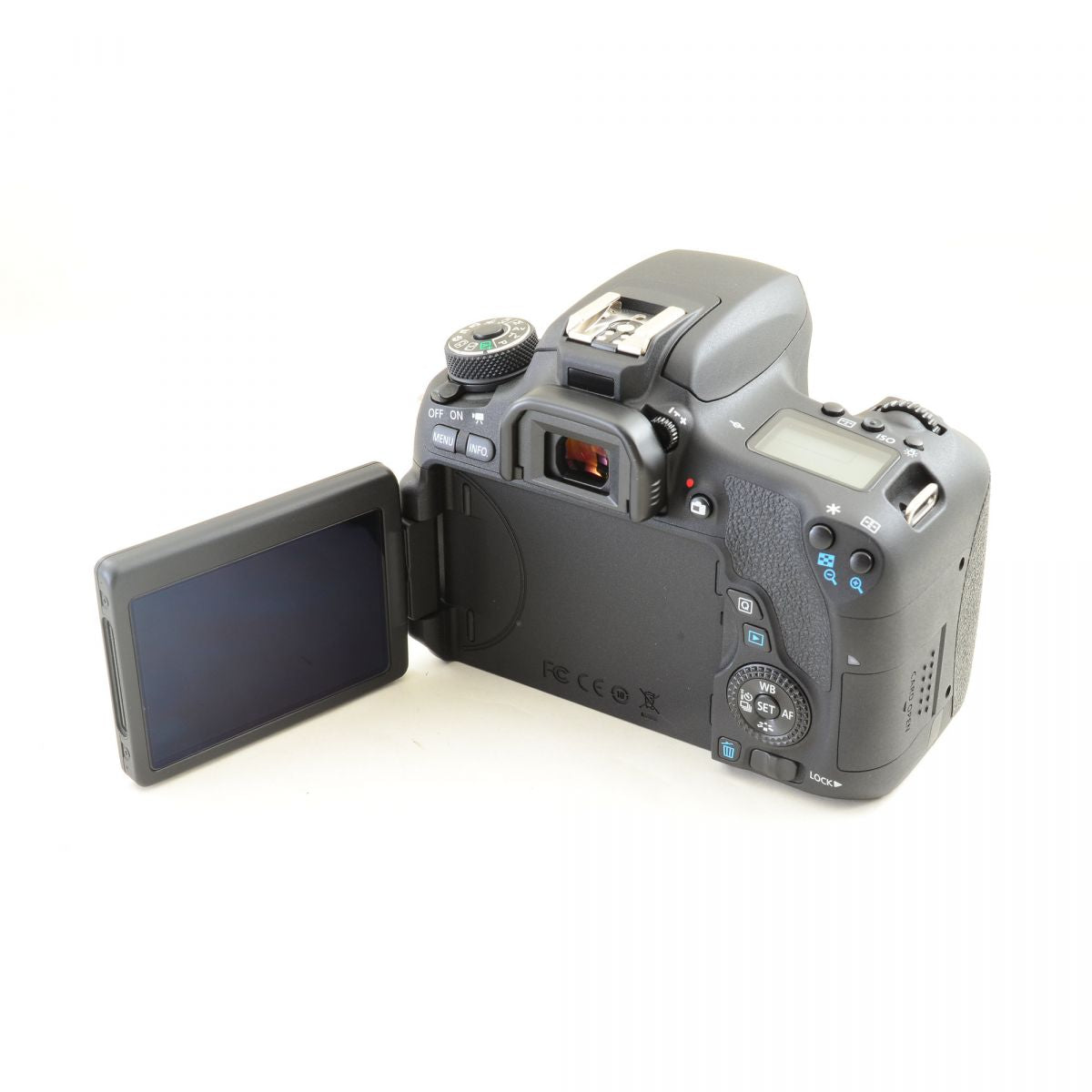【中古】Canon EOS 8000D 2420万画素 デジタル一眼レフカメラ ボディ 元箱付 キャノン S/N: 151032900042