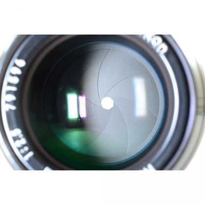 【中古】Nikon Ai NIKKOR 105mm f/2.5 中望遠 単焦点レンズ HS-8メタルフード付 ニコン S/N: 791596