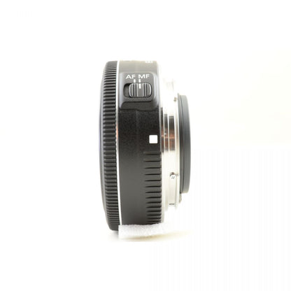 【中古】Canon EF-S 24mm f/2.8 STM 薄型 パンケーキ 単焦点レンズ キャノン S/N: 4001106744
