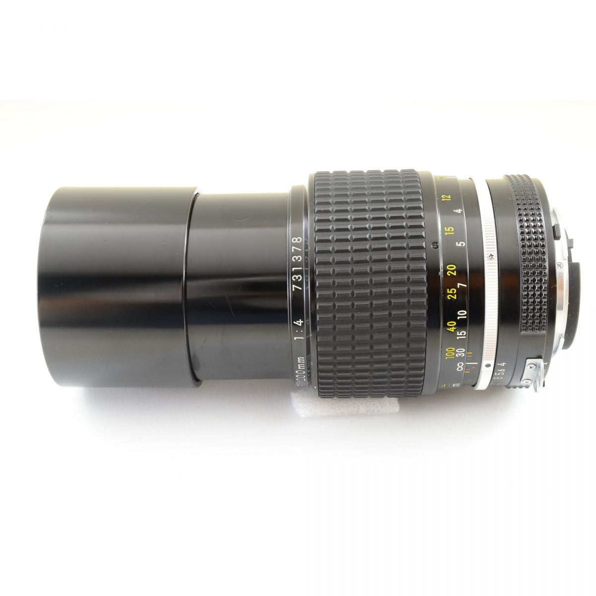 【中古】Nikon Ai NIKKOR 200mm f/4 望遠 単焦点レンズ ニコン S/N: 731378
