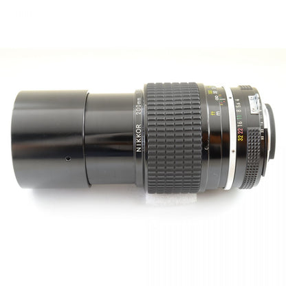 【中古】Nikon Ai NIKKOR 200mm f/4 望遠 単焦点レンズ ニコン S/N: 731378