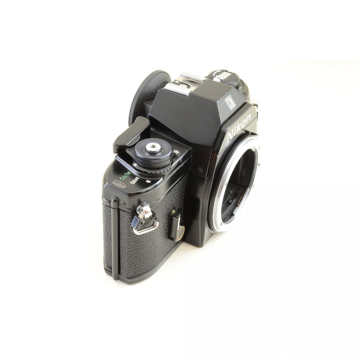 【中古】Nikon EM ブラック 一眼レフ フィルムカメラ 135mm f/3.5 ニコン セット S/N:6864214