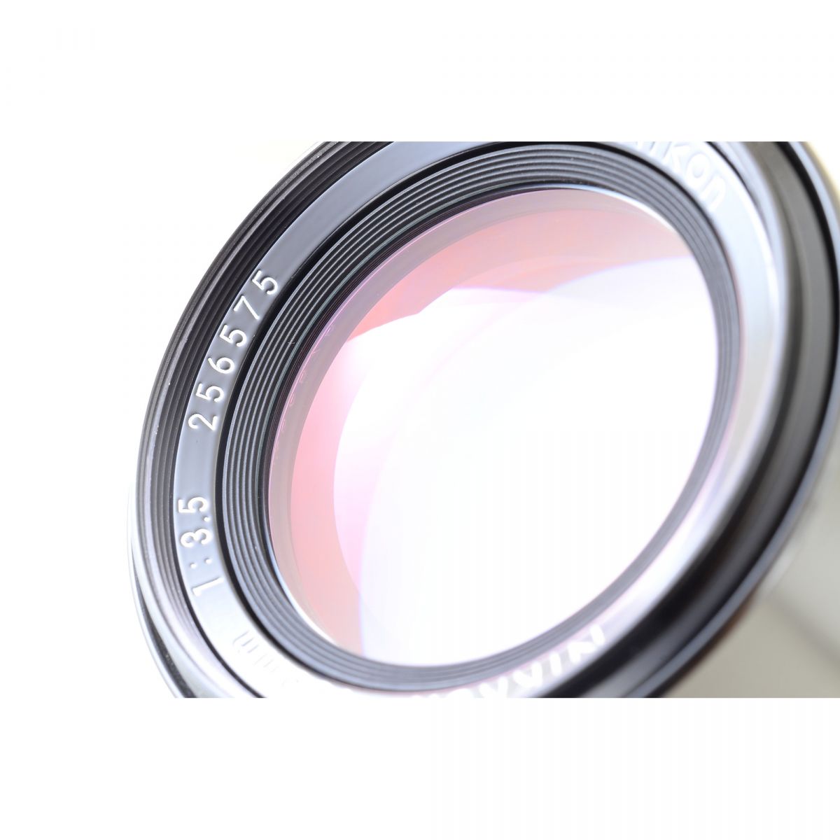 【中古】Nikon EM ブラック 一眼レフ フィルムカメラ 135mm f/3.5 ニコン セット S/N:6864214
