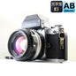 【中古】Nikon F2 フォトミック シルバー DP-1 フィルムカメラ + NIKKOR-S.C Auto 50mm f/1.4 非Ai 標準 単焦点レンズ ニコン S/N: 7257303