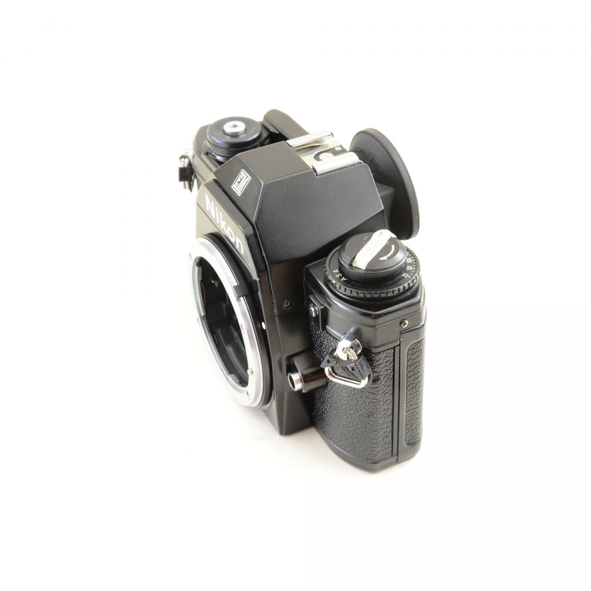 【中古】Nikon EM ブラック 一眼レフ フィルムカメラ 135mm f/3.5 ニコン セット S/N:6864214