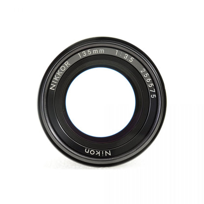 【中古】Nikon EM ブラック 一眼レフ フィルムカメラ 135mm f/3.5 ニコン セット S/N:6864214
