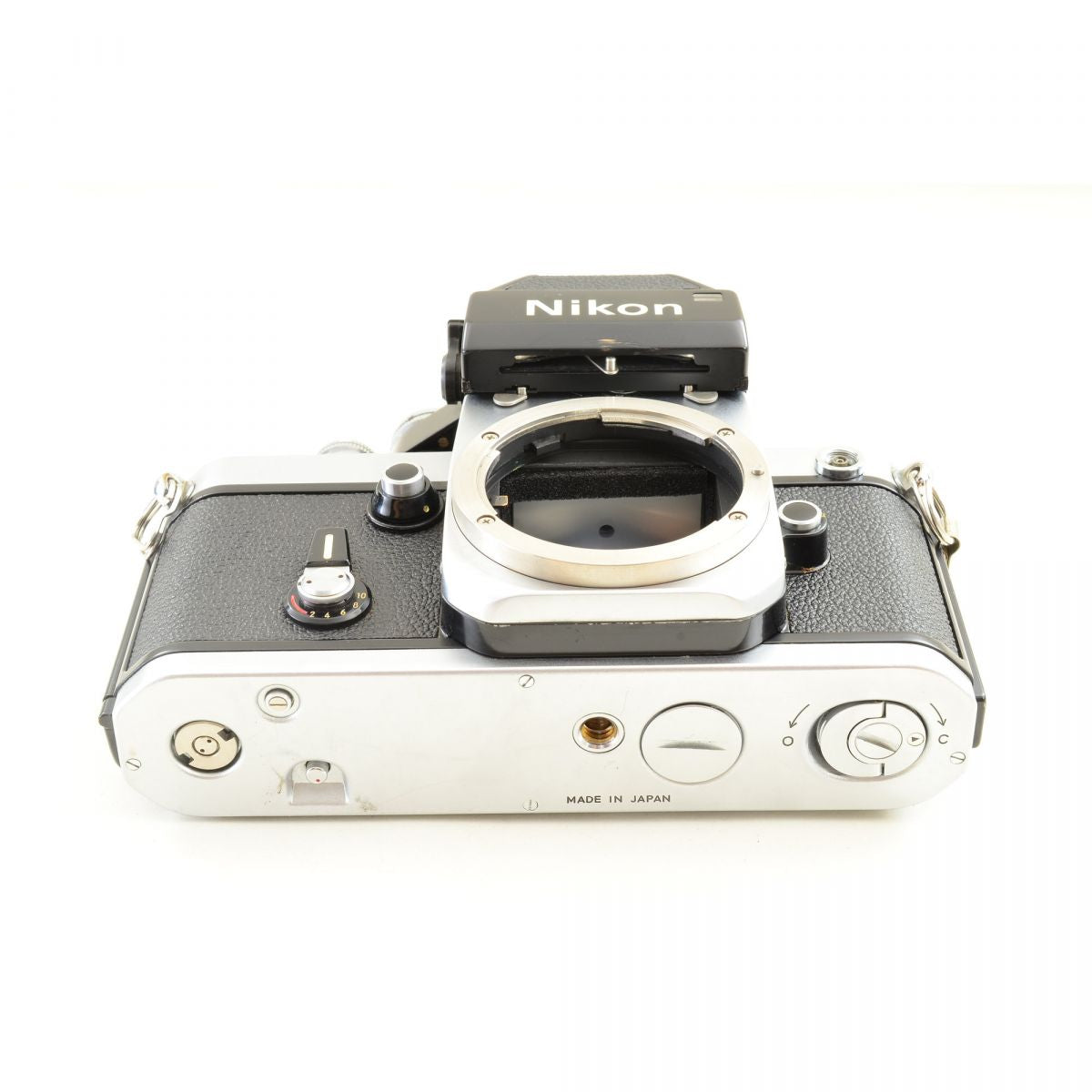 【中古】Nikon F2 フォトミック シルバー DP-1 フィルムカメラ + NIKKOR-S.C Auto 50mm f/1.4 非Ai 標準 単焦点レンズ ニコン S/N: 7257303