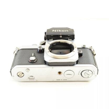 【中古】Nikon F2 フォトミック シルバー DP-1 フィルムカメラ + NIKKOR-S.C Auto 50mm f/1.4 非Ai 標準 単焦点レンズ ニコン S/N: 7257303