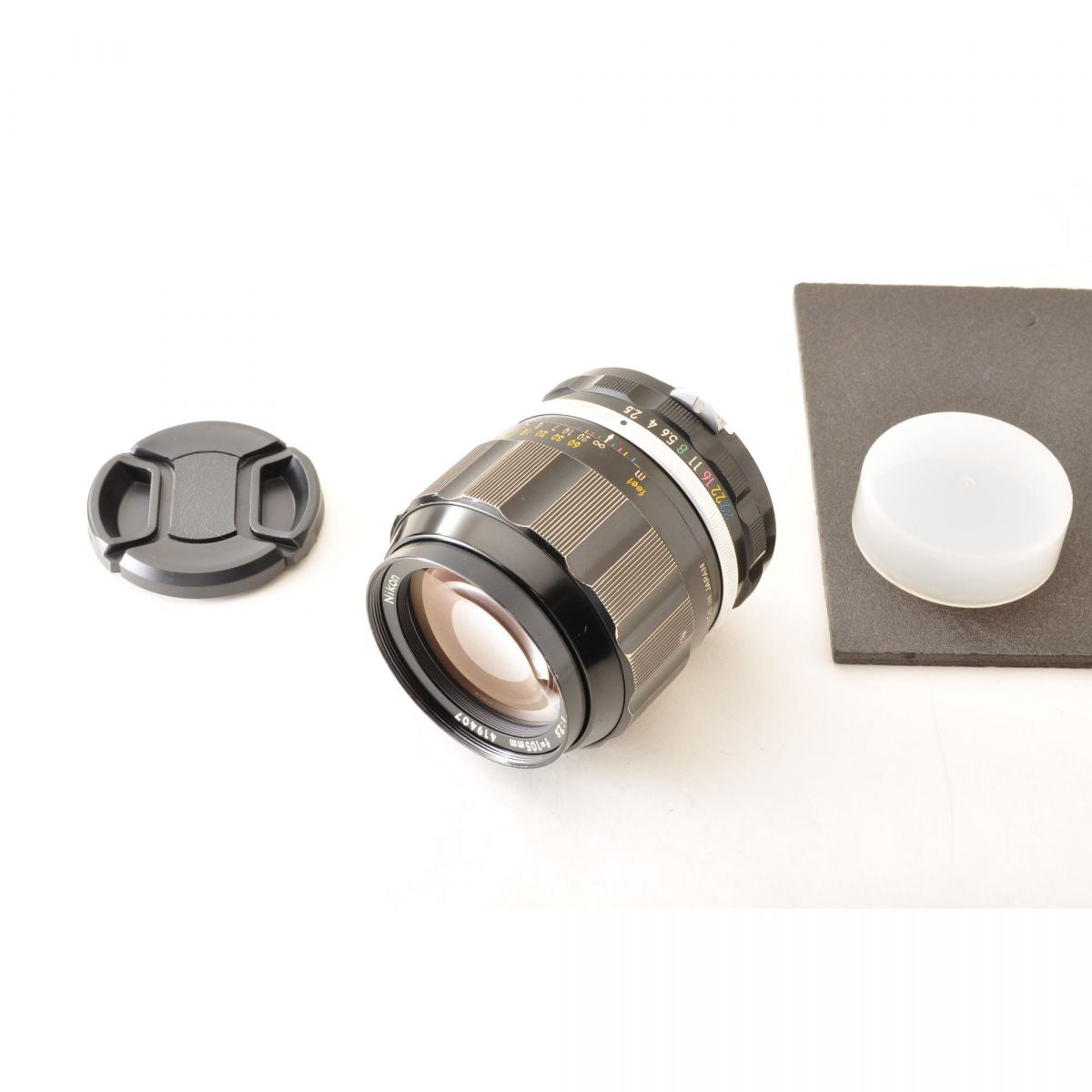 【中古】Nikon NIKKOR-P Auto 105mm f/2.5 非Ai 中望遠 単焦点レンズ ニコン S/N: 419407