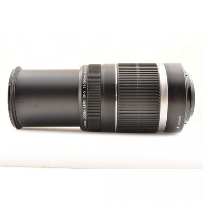 【中古】Canon EF-S 55-250mm f/4-5.6 IS ズーム カメラレンズ 交換レンズ キヤノン S/N:39246564