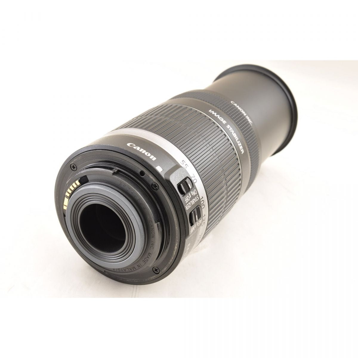 【中古】Canon EF-S 55-250mm f/4-5.6 IS ズーム カメラレンズ 交換レンズ キヤノン S/N:39246564