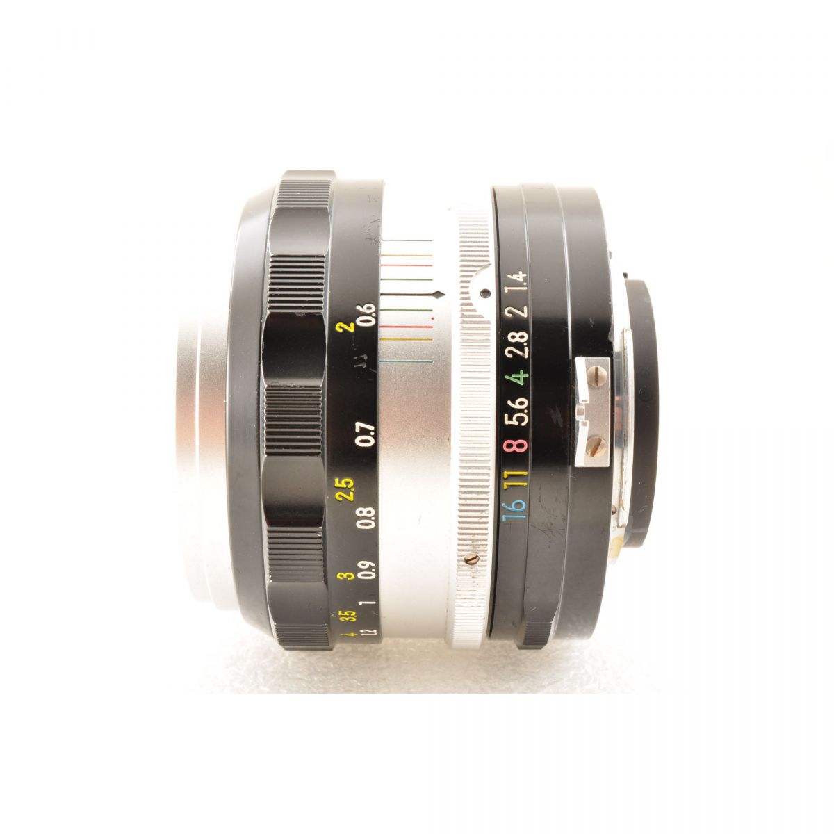 【中古】Nikon Nippon Kogaku NIKKOR-S Auto 50mm f/1.4 単焦点 カメラレンズ 交換レンズ ニホンコウガク S/N:670606