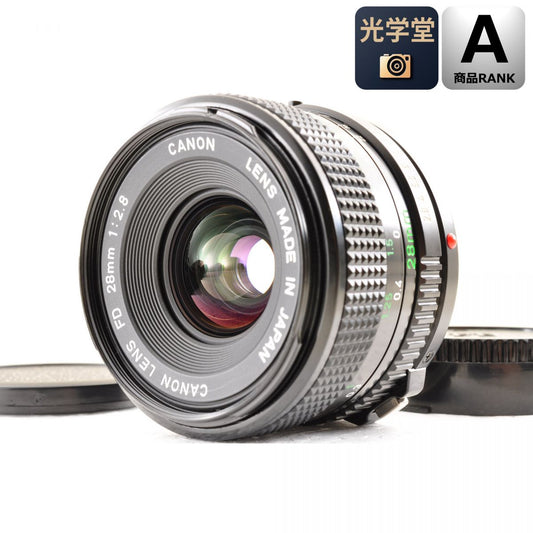 【中古】Canon New FD 28mm f/2.8 広角 単焦点 カメラレンズ 交換レンズ キヤノン S/N:1095397
