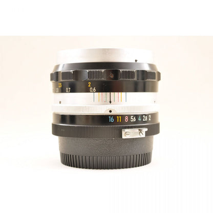 【中古】Nikon Nikkor-S Auto 50mm f/2 単焦点 カメラレンズ 交換レンズ ニコン S/N:535757