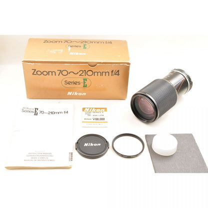 【中古】Nikon Series E Zoom 70-210mm f/4 Ai-s ズームレンズ 元箱付き ニコン S/N:2032965