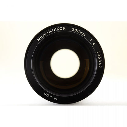 【中古】Nikon Ai Nikkor 200mm f/4 単焦点 カメラレンズ 交換レンズ ニコン S/N:195867