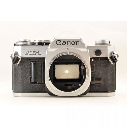 【中古】Canon AE-1 シルバー 一眼レフ フィルムカメラ キヤノン S/N:4252748