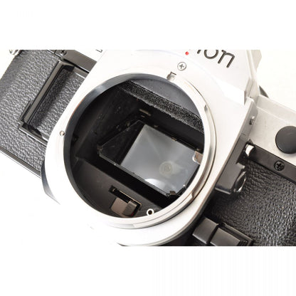 【中古】Canon AE-1 シルバー 一眼レフ フィルムカメラ キヤノン S/N:4252748