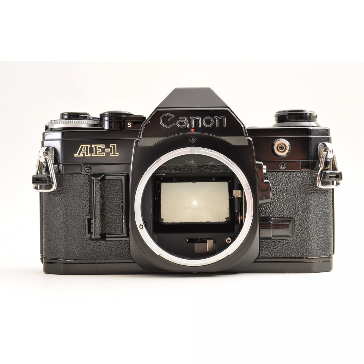 【中古】Canon AE-1 ブラック 一眼レフ フィルムカメラ キヤノン S/N:901824