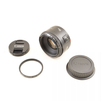 【中古】Canon EF 50mm f/1.8 II 標準 単焦点レンズ キャノン S/N: 69870045