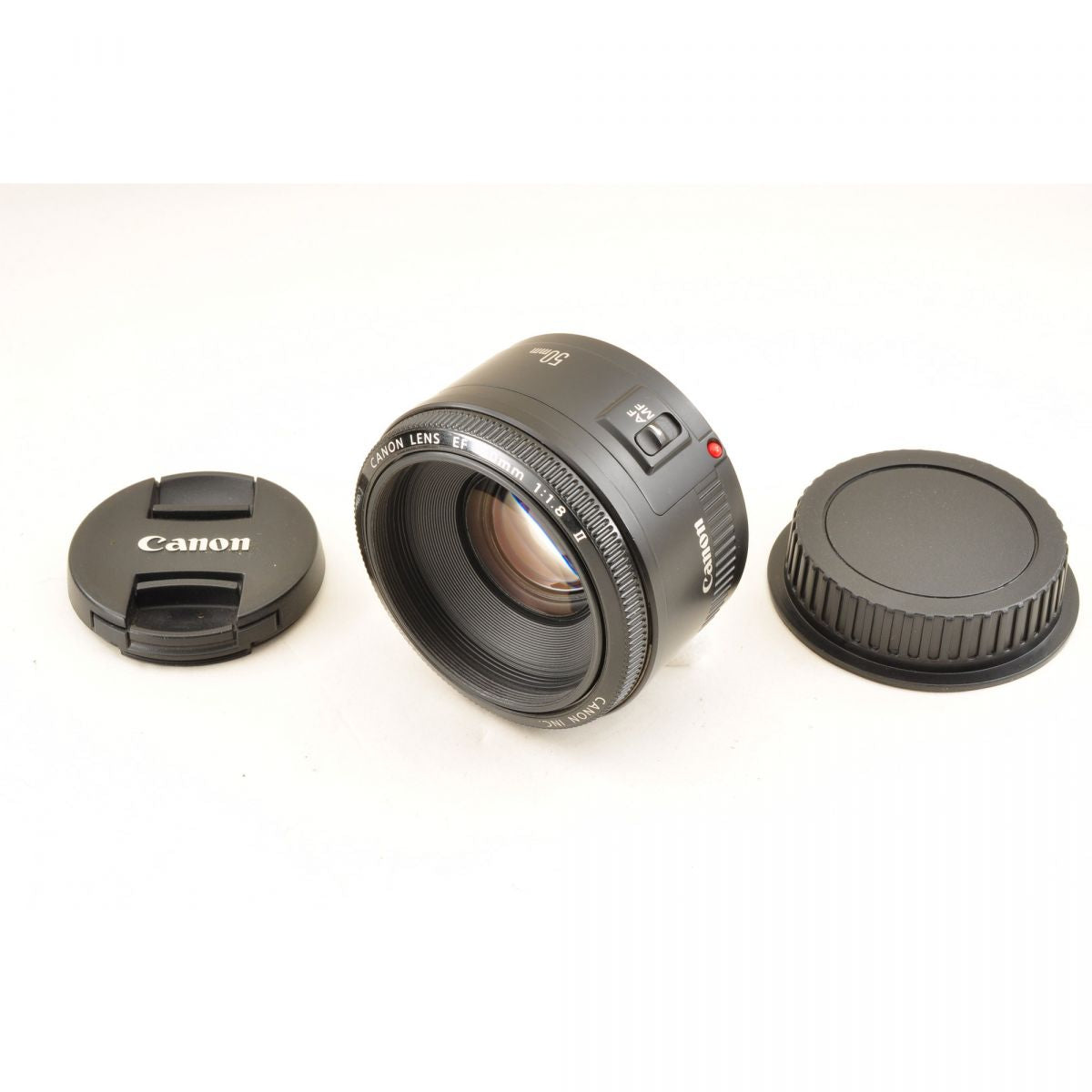 【中古】Canon EF 50mm F1.8 II 単焦点 カメラレンズ 交換レンズ キヤノン S/N:0505048781