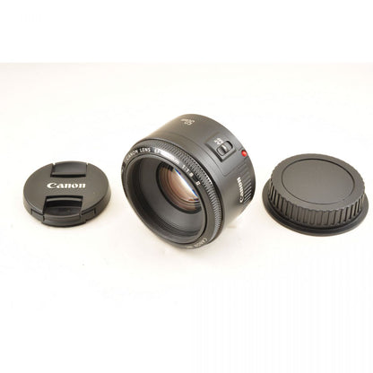 【中古】Canon EF 50mm F1.8 II 単焦点 カメラレンズ 交換レンズ キヤノン S/N:0505048781