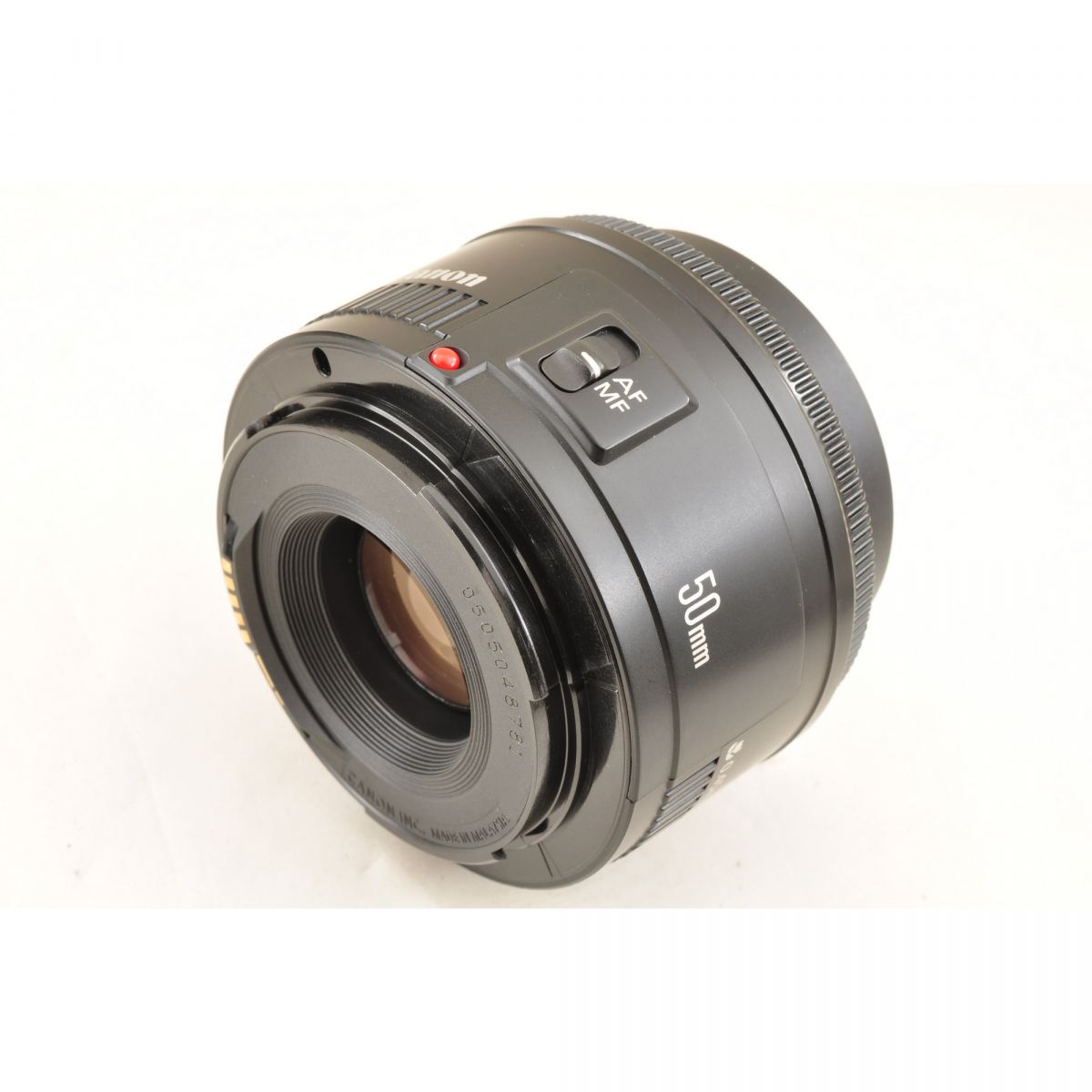 【中古】Canon EF 50mm F1.8 II 単焦点 カメラレンズ 交換レンズ キヤノン S/N:0505048781