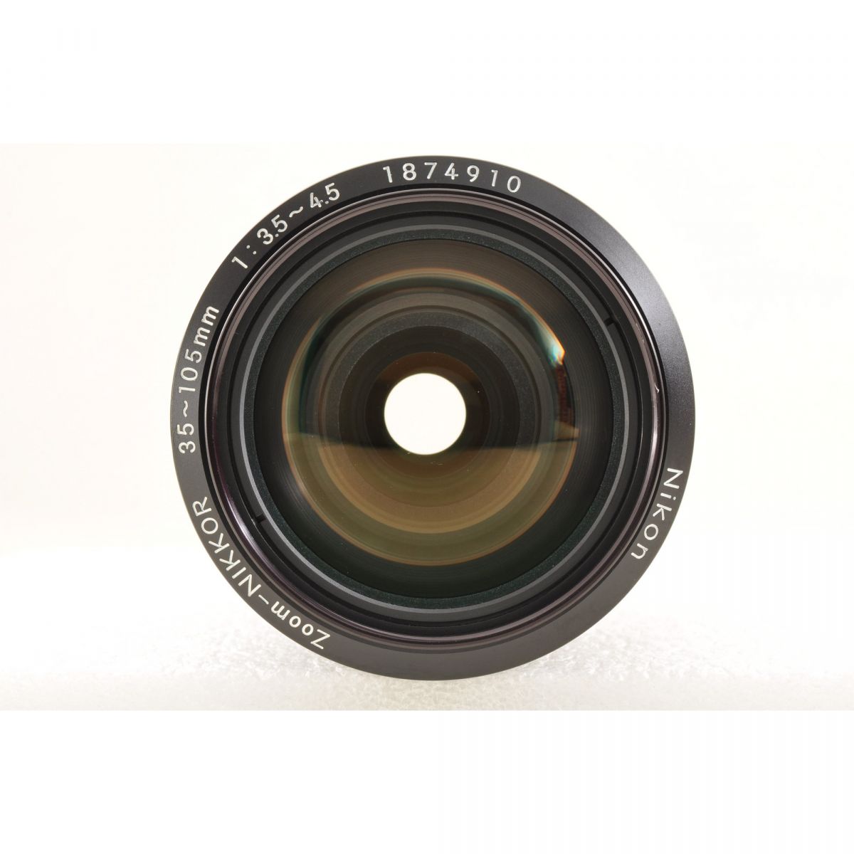 【中古】Nikon Zoom-Nikkor 35-105mm f/3.5-4.5 Ai-s ズーム カメラレンズ 交換レンズ ニコン S/N:1874910