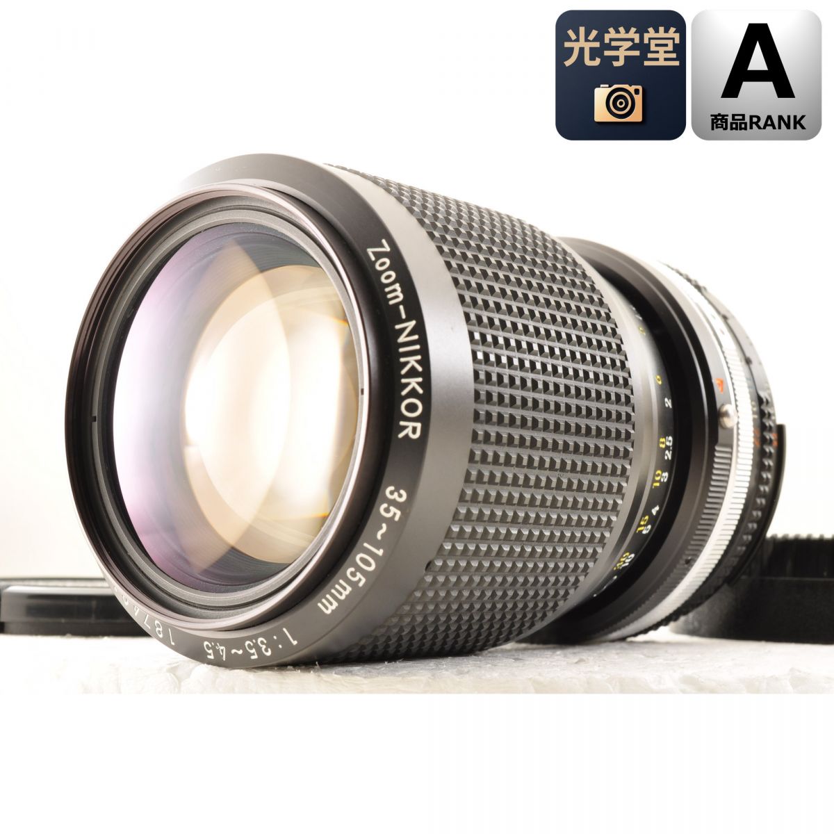 【中古】Nikon Zoom-Nikkor 35-105mm f/3.5-4.5 Ai-s ズーム カメラレンズ 交換レンズ ニコン S/N:1874910