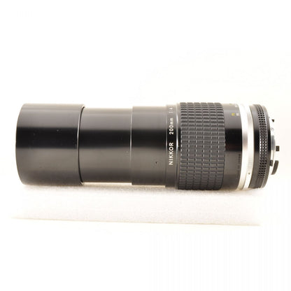 【中古】Nikon Ai-s Nikkor 200mm f/4 望遠 単焦点 カメラレンズ 交換レンズ ニコン S/N:903203