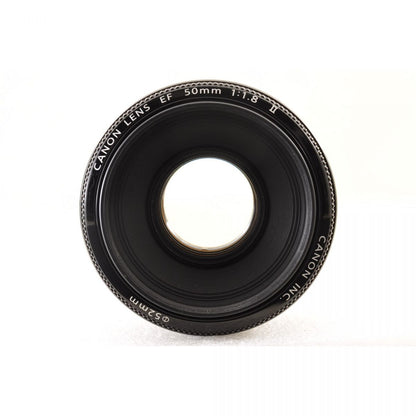 【中古】Canon EF 50mm f/1.8 II 単焦点 カメラレンズ 交換レンズ キヤノン S/N:1515017343