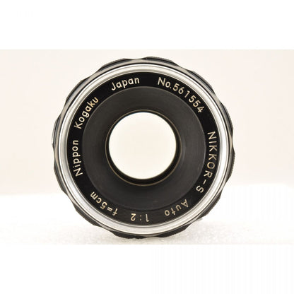 【中古】Nikon Nikkor-S Auto 50mm f/2 単焦点 カメラレンズ 交換レンズ ニコン S/N:561554