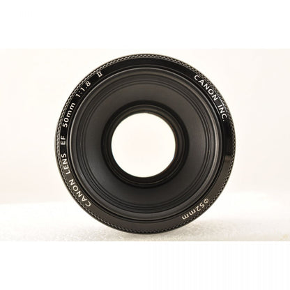 【中古】Canon EF 50mm f/1.8 II 単焦点 カメラレンズ 交換レンズ キヤノン S/N:56659204
