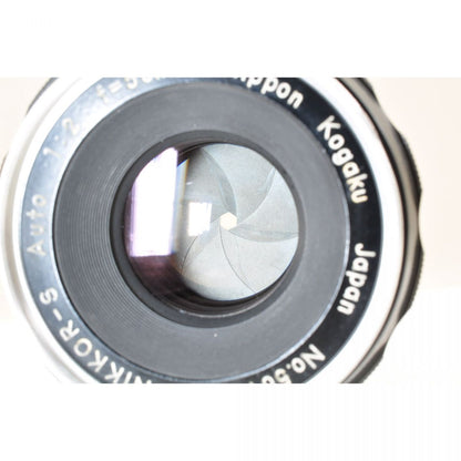 【中古】Nikon Nikkor-S Auto 50mm f/2 単焦点 カメラレンズ 交換レンズ ニコン S/N:561554