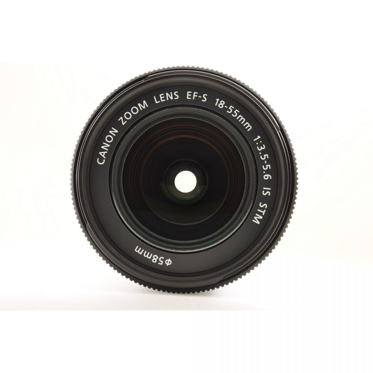 【中古】Canon EF-S 18-55mm f/3.5-5.6 IS STM ズーム カメラレンズ 交換レンズ キヤノン S/N:284204076675