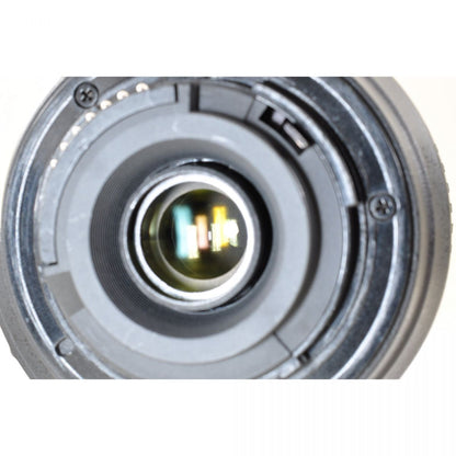 【中古】Nikon DX AF-S 55-200mm f/4-5.6 G ED IF VR ズーム フード付き カメラレンズ 交換レンズ ニコン S/N:4000360