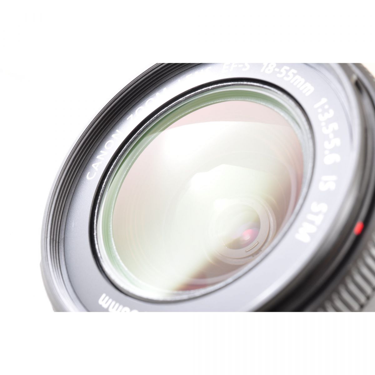 【中古】Canon EF-S 18-55mm f/3.5-5.6 IS STM ズーム カメラレンズ 交換レンズ キヤノン S/N:284204076675