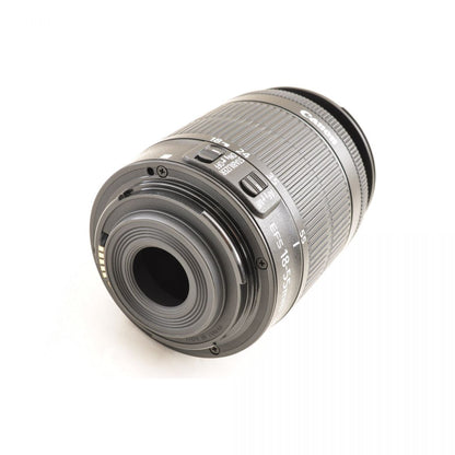 【中古】Canon EF-S 18-55mm f/3.5-5.6 IS STM ズーム カメラレンズ 交換レンズ キヤノン S/N:284204076675