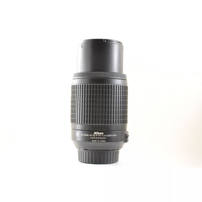 【中古】Nikon DX AF-S 55-200mm f/4-5.6 G ED IF VR ズーム フード付き カメラレンズ 交換レンズ ニコン S/N:4000360