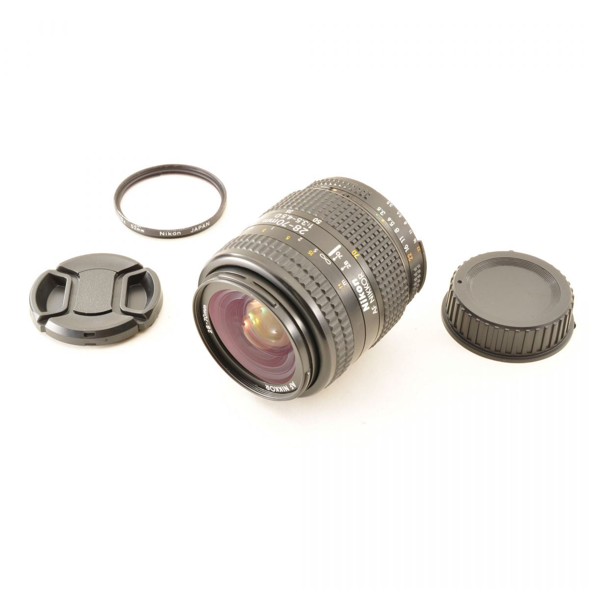 【中古】Nikon AF NIKKOR 28-70mm f/3.5-4.5 D マクロ ズーム カメラレンズ 交換レンズ ニコン S/N:3311195