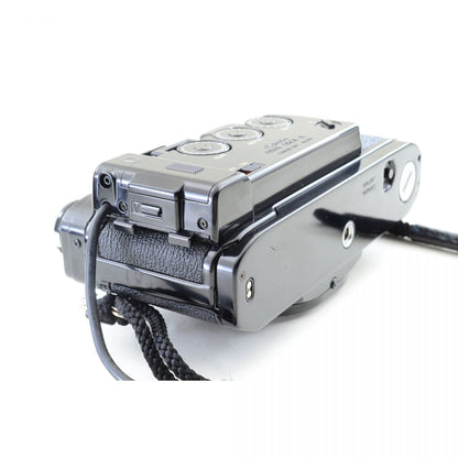 【中古】Canon AE-1 ブラック フィルムカメラ データバックA FD 35mm F2 S.S.C. 単焦点 レンズセット S/N:890806