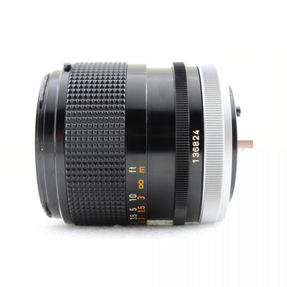 【中古】Canon AE-1 ブラック フィルムカメラ データバックA FD 35mm F2 S.S.C. 単焦点 レンズセット S/N:890806