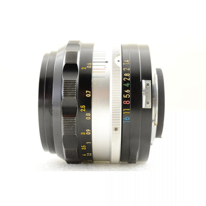 【中古】Nikon F2 フォトミック シルバー 35mm 一眼レフ フィルムカメラ NIKKOR-S.C Auto 50mm F1.4 レンズ セット S/N:7800475