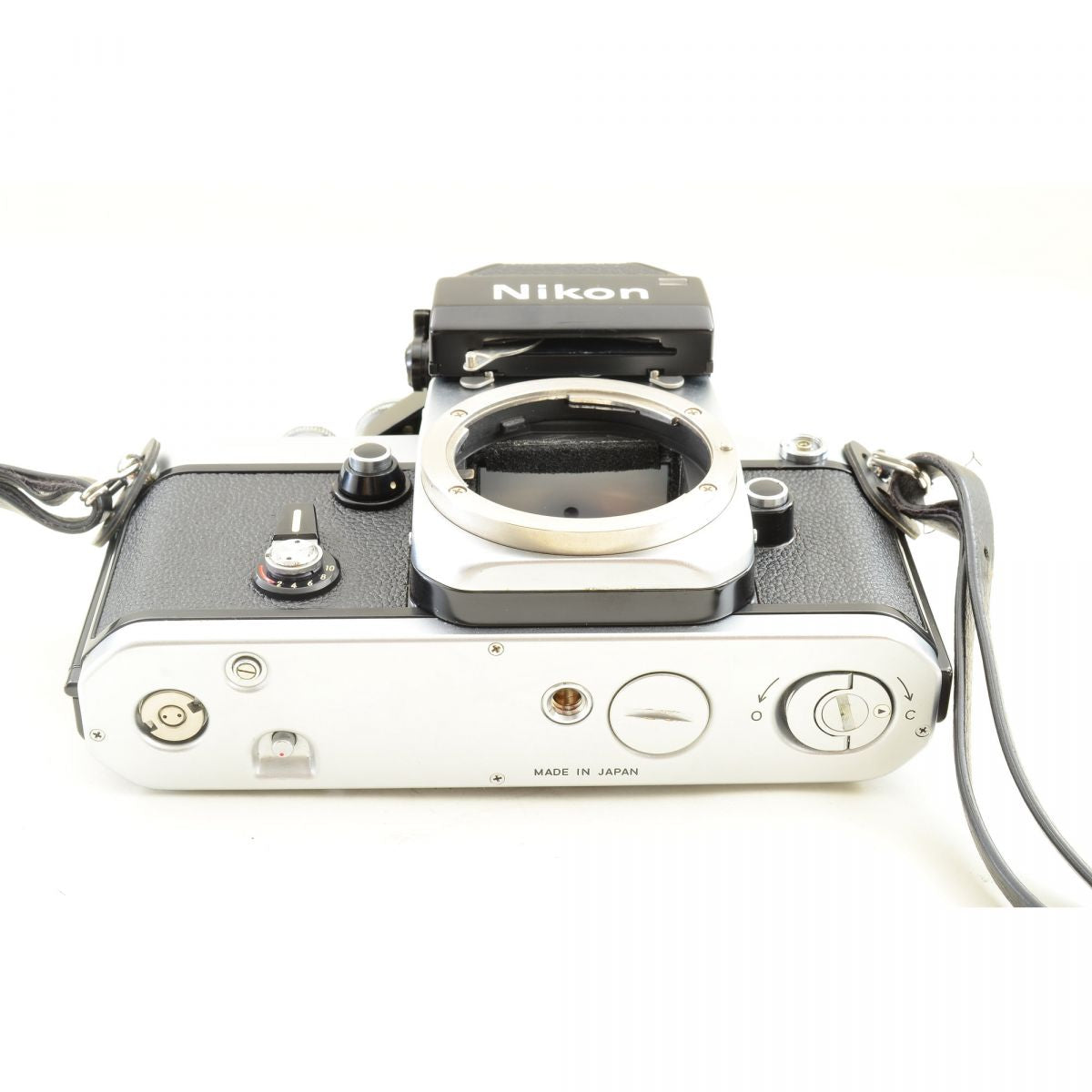 【中古】Nikon F2 フォトミック シルバー 35mm 一眼レフ フィルムカメラ NIKKOR-S.C Auto 50mm F1.4 レンズ セット S/N:7800475