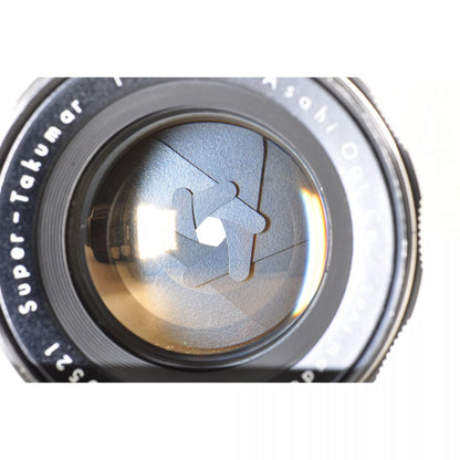 【中古】PENTAX Super-Takumar 55mm f/1.8 単焦点 クローズアップフィルター付き カメラレンズ 交換レンズ ペンタックス M42マウント用 S/N:1130521