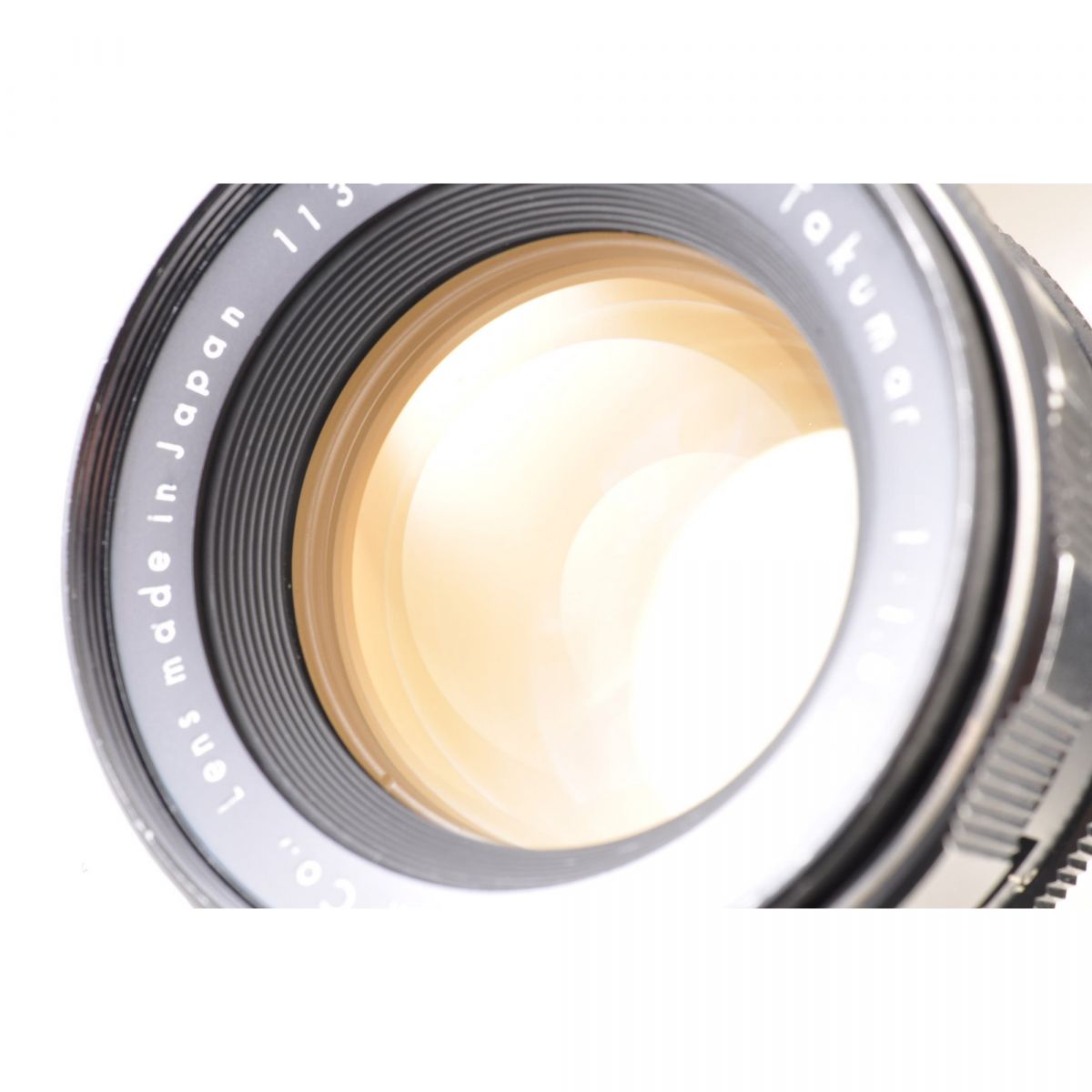 【中古】PENTAX Super-Takumar 55mm f/1.8 単焦点 クローズアップフィルター付き カメラレンズ 交換レンズ ペンタックス M42マウント用 S/N:1130521