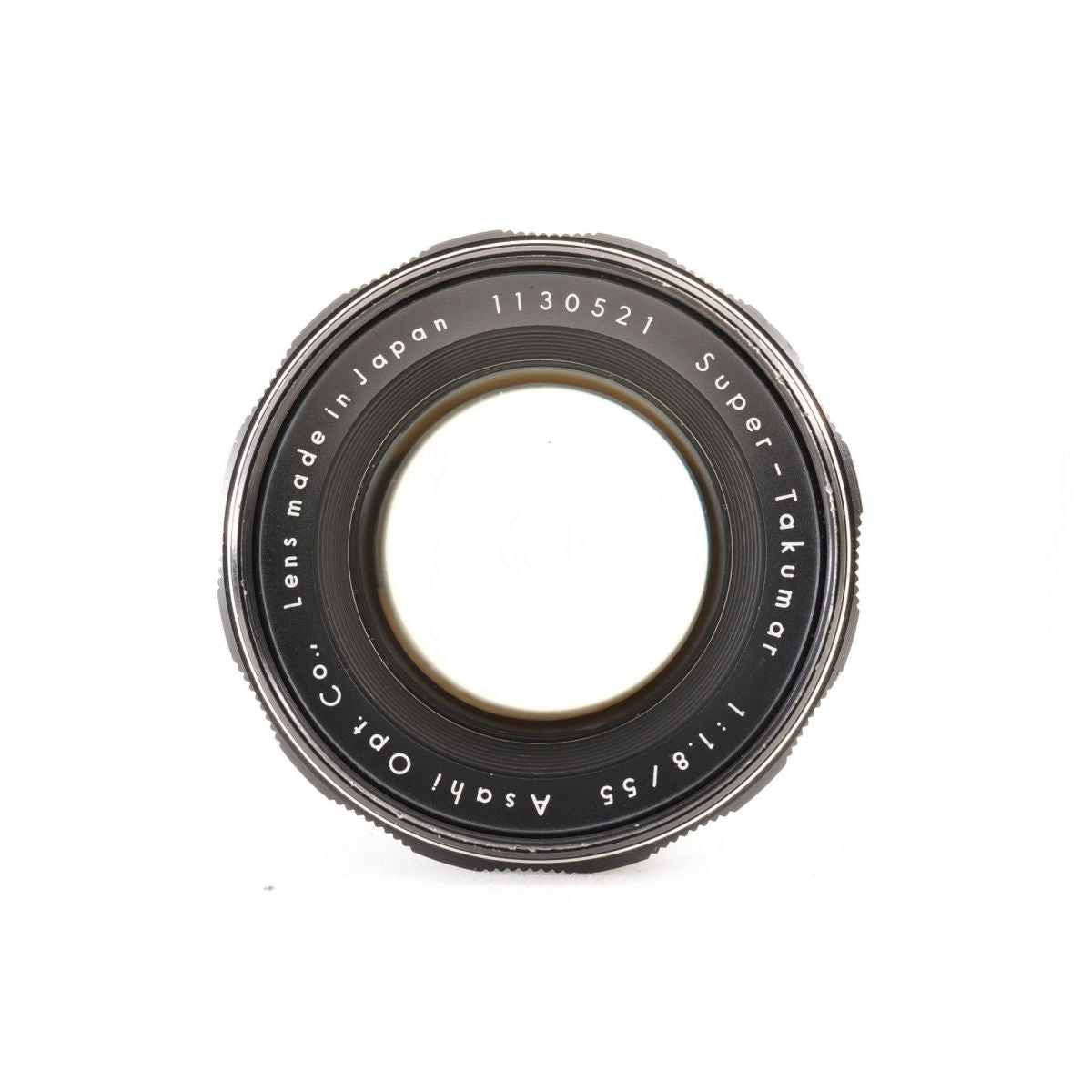 【中古】PENTAX Super-Takumar 55mm f/1.8 単焦点 クローズアップフィルター付き カメラレンズ 交換レンズ ペンタックス M42マウント用 S/N:1130521