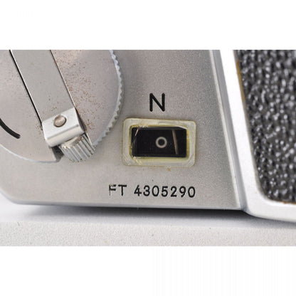 【中古】Nikon Nikomat FT シルバー 35mm 一眼レフ フィルムカメラ ニコン S/N:4305290