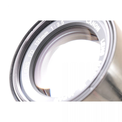 【中古】Canon New FD 135mm F3.5 NFD 単焦点 カメラレンズ 交換レンズ キヤノン S/N:140374